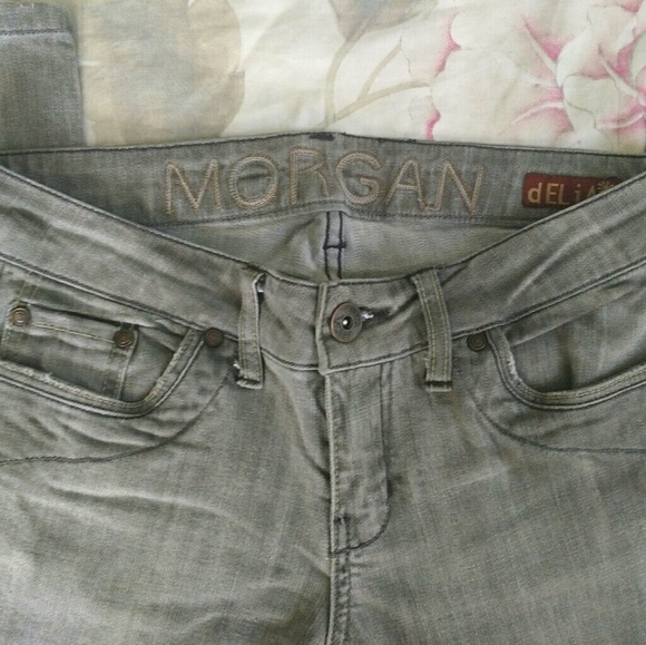 dELiAs "Morgan" style Gray Wash Jeans Size 7/8 - Picture 3 of 8